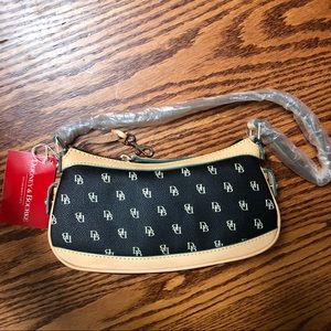 Dooney and Burke leather handbag black